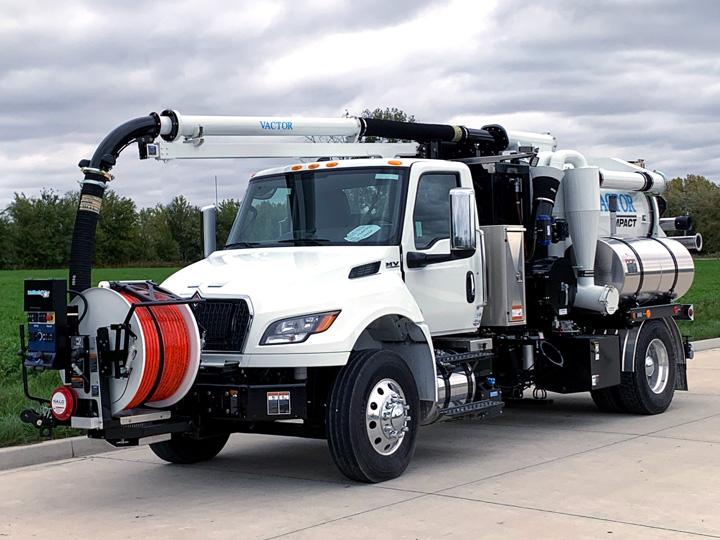 10,000 L ISUZU combination sewer truck